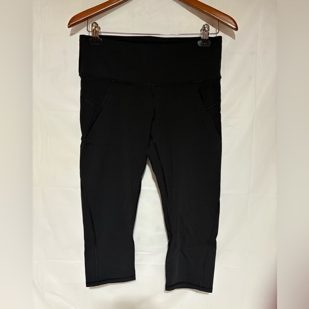 Athleta  Black leggings medium petite